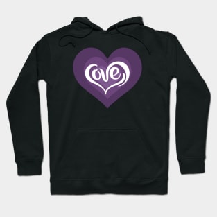 Purple Love Hoodie